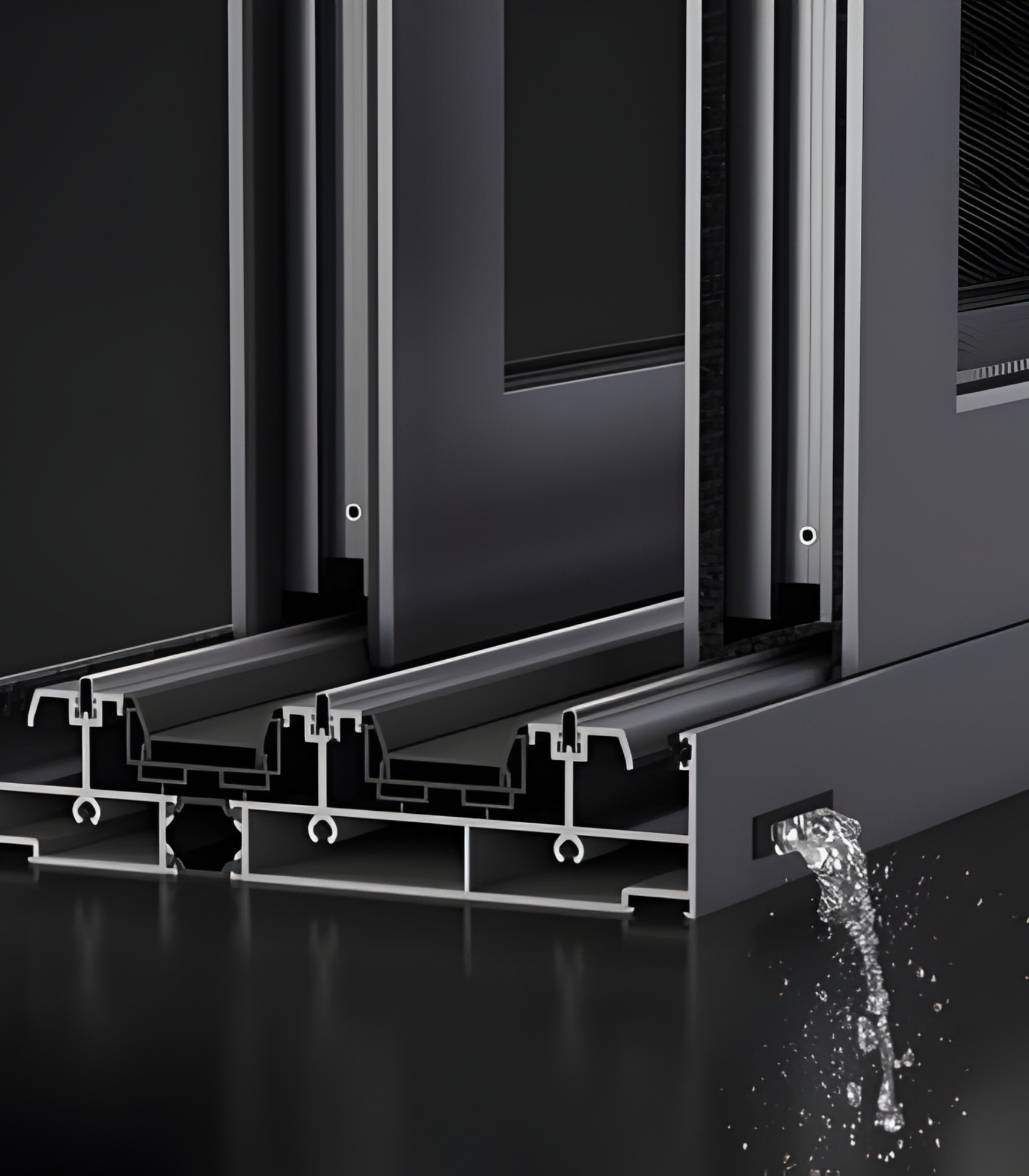 VLX 150 Heavy-Duty Sliding Door in Orlando, FL | Westlight Windows Orlando - detail 6