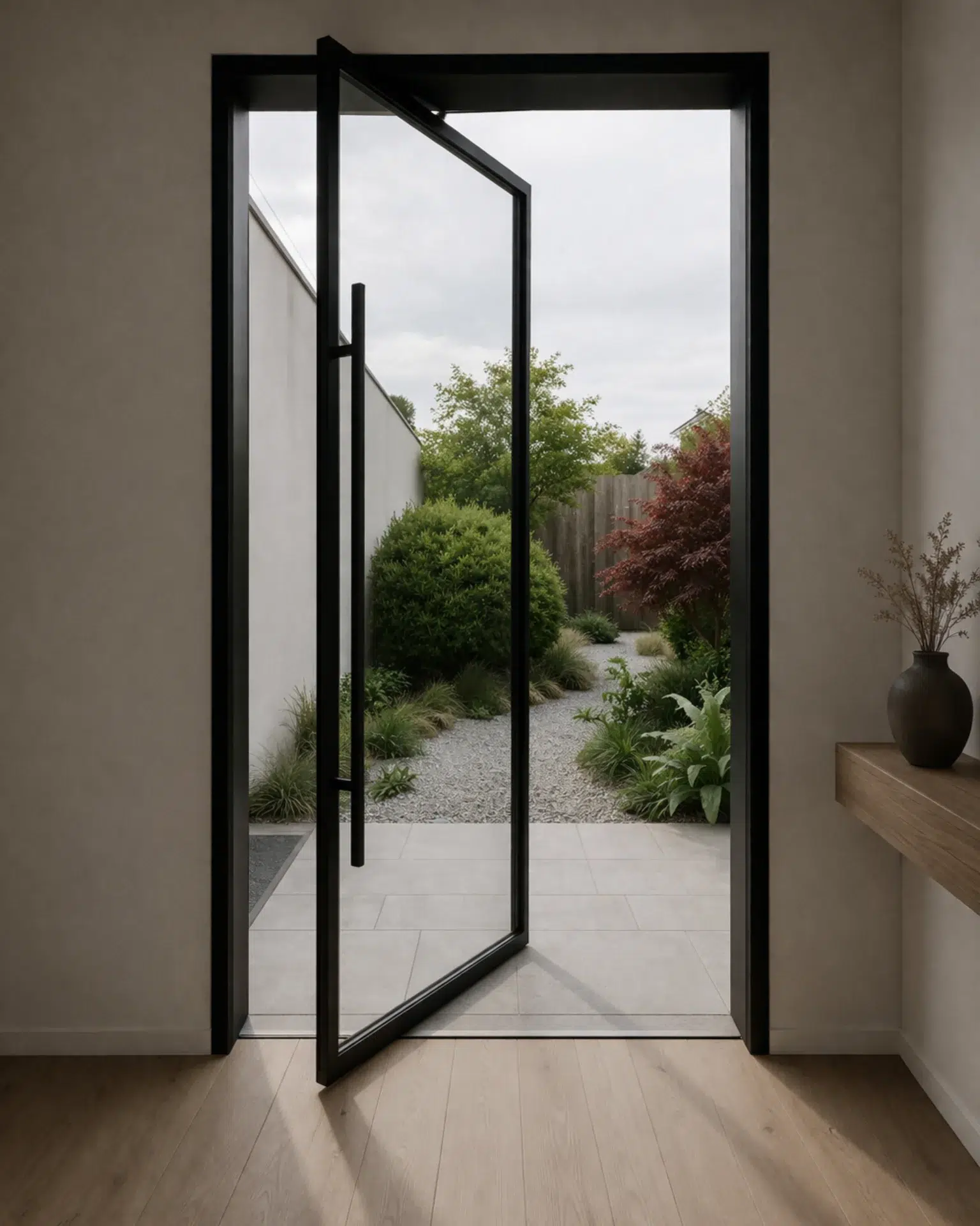 VLX 100 Pivot Door in Orlando, FL | Westlight Windows Orlando - detail 1